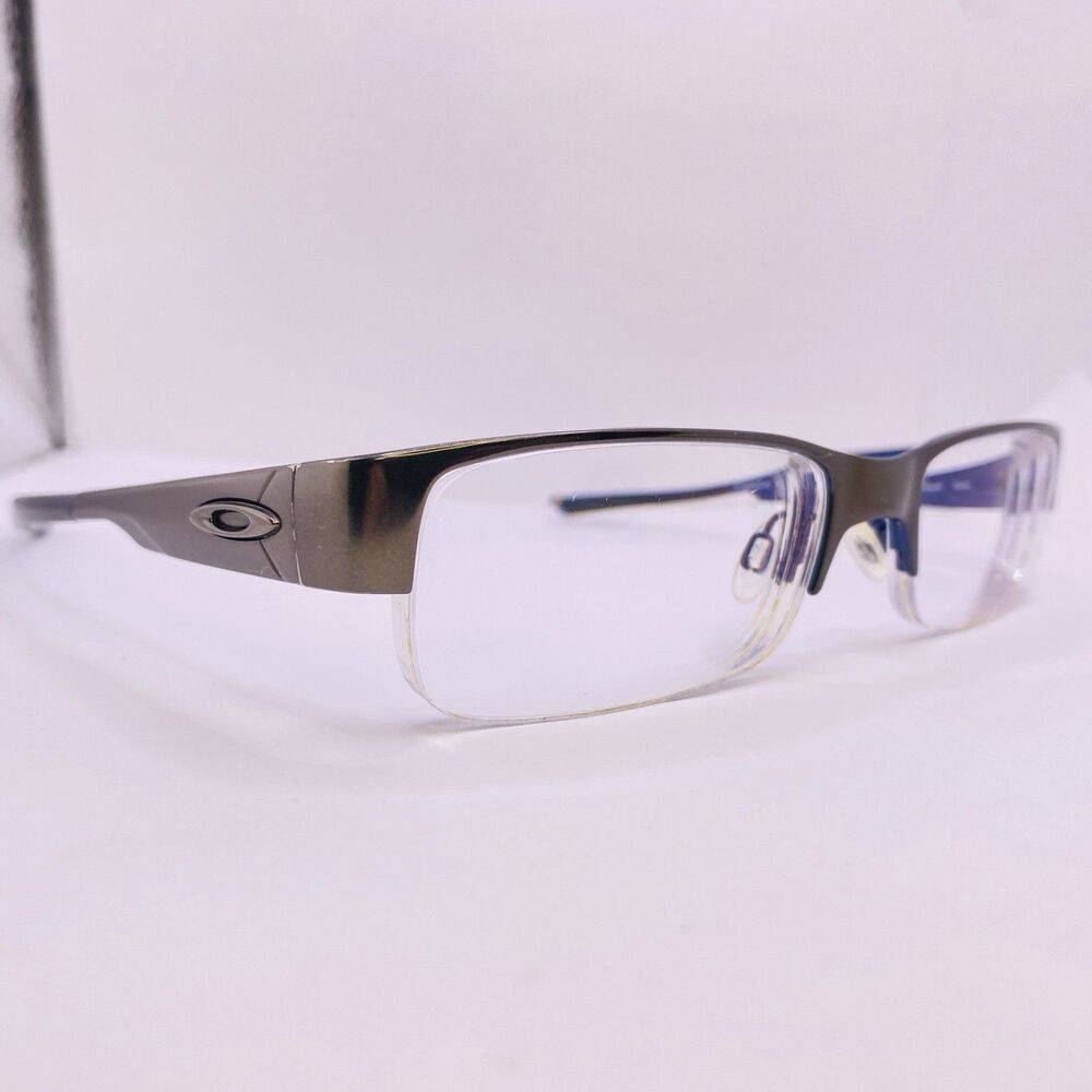 Oakley Ratchet 4.0 Eyeglasses Frames Pewter Polished Midnight Titanium 53-19-138